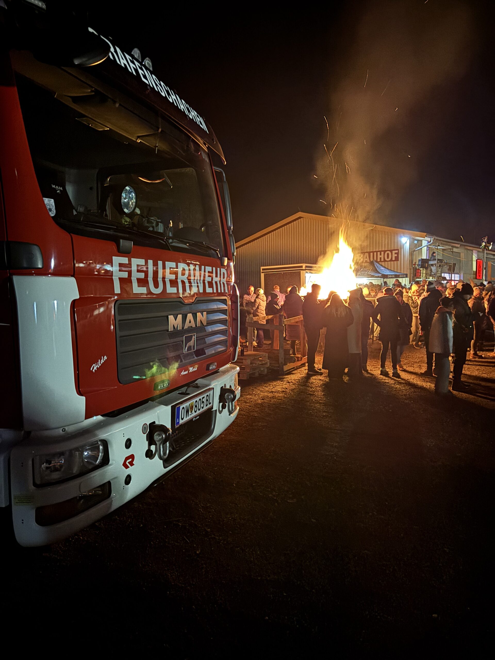 B0 – Brandsicherheitswache beim Krampuslauf der „Stockwiesenteifln“